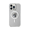 Karl Lagerfeld Karl & Choupette Glitter Magsafe - Etui iPhone 15 Pro Max (przezroczysty) (KLHMP15XHGKCNOT)