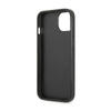 Guess Saffiano Triangle Logo Case – Etui iPhone 14 Plus (czarny) (GUHCP14MPSATLK)