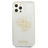 Guess Glitter 4G Big Logo - Etui iPhone 12 Pro Max (przezroczysty) (GUHCP12LPCUGL4GTR)