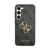 Guess 4G Big Metal Logo - Etui Samsung Galaxy S24 (czarny) (GUHCS24S4GMGGR)