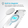 Speck Presidio Perfect-Clear MagSafe - Etui iPhone 16 (Clear / Chrome Finish / Serene Silver) (150757-3240)