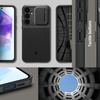 Spigen Optik Armor - Etui do Samsung Galaxy A55 5G (Czarny) (ACS07535)