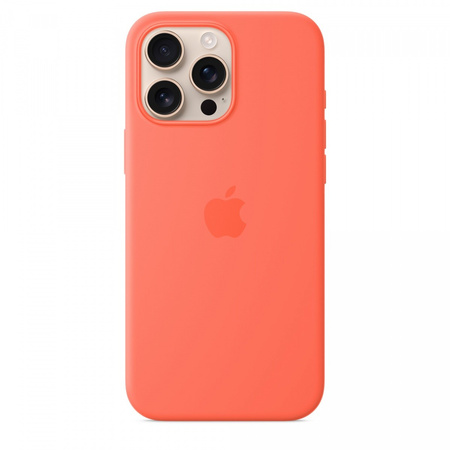 Apple Silikonowe etui z MagSafe do iPhone’a 16 Pro Max – mandarynkowe (MDGX4ZM/A)