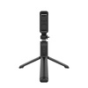 Crong SelfieGo Lite – Kompaktowy selfie stick Bluetooth tripod (czarny) (CRGSGL1BLK)