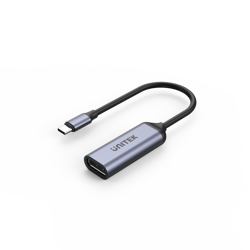 Unitek Adapter USB-C na DisplayPort 1.4 8K 60Hz - szary (V1415A)