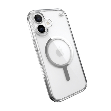 Speck Presidio Perfect Clear MagSafe - Etui iPhone 17 (Clear / Silver) (150954-3240)