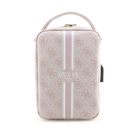 Guess 4G Printed Stripes Travel Universal Bag - Organizer na akcesoria (Różowy) (GUHBP4RPSP)