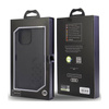 Audi Synthetic Leather - Etui iPhone 14 Pro Max (Czarny) (AU-TPUPCIP14PM-TT/D1-BK)