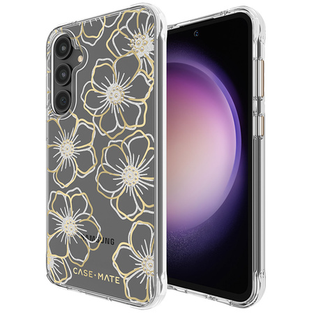 Case-Mate Floral Gems - Etui Samsung Galaxy S23 FE 5G (Gold) (CM053136)
