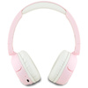 Hello Kitty Face Logo - Bezprzewodowe słuchawki nauszne Bluetooth V5.3 (różowy) (HKOBHV6ROKFP)