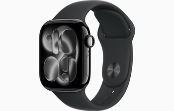 Apple Watch 11 46mm Koperta Onyks Aluminum/Czarny Pasek M/L GPS Cellular (MFC44MP/A)