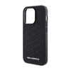 Karl Lagerfeld Quilted K Pattern - Etui iPhone 15 Pro (czarny) (KLHCP15LPQKPMK)