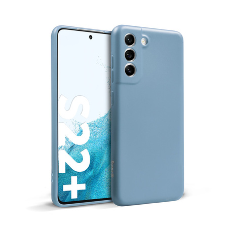 Crong Color Cover - Etui Samsung Galaxy S22+ (niebieski) (CRG-COLR-SGS22P-SBL)