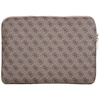 Guess 4G Zipper Pocket Triangle Logo Sleeve - Etui na notebooka 14" (brązowy) (GUCS14ZP4DPTW)