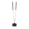 Guess Crossbody 4G Metal Logo - Etui iPhone 11 (brązowy) (GUHCN61P4TDSCPW)
