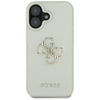Guess Grained Big 4G Logo Small Classic Logo - Etui do iPhone 16 (zielony) (GUHCP16SPGT4MBN)