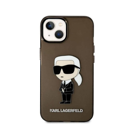 Karl Lagerfeld IML NFT Ikonik - Etui iPhone 14 Plus (czarny) (KLHCP14MHNIKTCK)