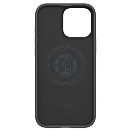 Spigen Liquid Air T Mag MagSafe - Etui do iPhone 16 Pro Max (Matte Black) (ACS09114)