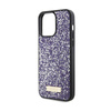 Guess Rhinestone Metal Logo - Etui iPhone 15 Pro (różowy) (GUHCP15LPFGSBSP)