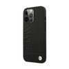 BMW Signature Logo Imprint - Etui iPhone 13 Pro Max (Czarny) (BMHCP13XSLLBK)