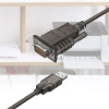 Unitek konwerter z USB 2.0 - RS-232 - czarny (Y-108)