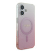 Guess IML Glitter Gradient MagSafe - Etui iPhone 16 Plus (różowy) (GUHMP16MHGRCELP)
