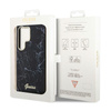 Guess Marble Collection - Etui Samsung Galaxy S23 Ultra (czarny) (GUHCS23LPCUMAK)