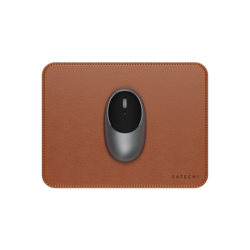 Satechi Premium Mouse Pad - podkładka pod mysz ze skóry wegańskiej - brązowa (ST-LMPN)