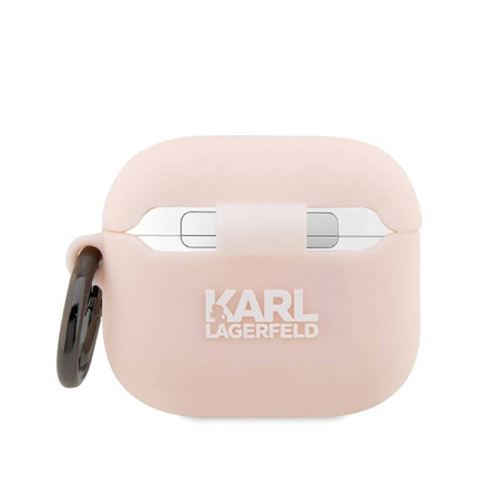 Karl Lagerfeld Silicone NFT Karl Head 3D - Etui AirPods 3 (różowy) (KLA3RUNIKP)