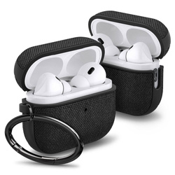 Spigen Urban Fit - Etui do Apple Airpods Pro 1 / 2 (Czarny) (ACS05483)