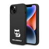 Karl Lagerfeld Choupette Body - Etui iPhone 14 Plus (czarny) (KLHCP14MSLCTBK)