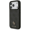 Guess 4G Small 4G and Classic MagSafe - Etui do iPhone 17 Pro (czarny) (GUHMP17LP4SM4MK)