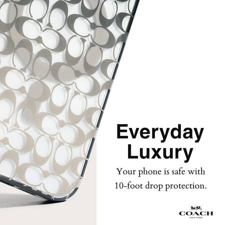 Coach Signature C Ombre MagSafe - Etui iPhone 15 Pro Max (Deep Forest) (CH052664)