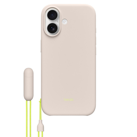Apple Etui z podpórką Beats Kickstand zgodne z MagSafe i panelem Sterowanie aparatem do iPhone’a 17 - boksytowy beżowy (MGTL4LL/A)