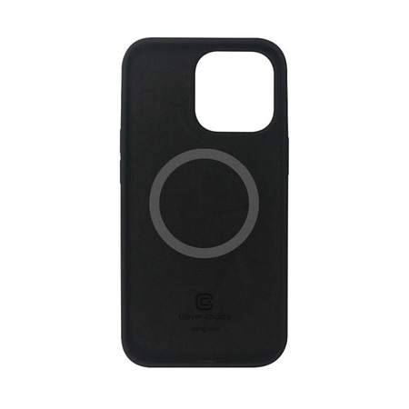Crong Color Cover Magnetic - Etui iPhone 13 Pro Max MagSafe (czarny) (CRG-COLRM-IP1367-BLK)