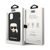 Karl Lagerfeld Silicone Ikonik Karl`s Head - Etui iPhone 14 Plus (czarny) (KLHCP14MSLKHBK)
