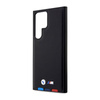 BMW Leather Hot Stamp Tricolor - Etui Samsung Galaxy S23 Ultra (czarny) (BMHCS23L22PTDK)