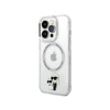 Karl Lagerfeld IML NFT Karl & Choupette MagSafe - Etui iPhone 13 Pro (przezroczysty) (KLHMP13LHNKCIT)