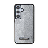 Karl Lagerfeld Rhinestone Metal Logo - Etui Samsung Galaxy S24 (srebrny) (KLHCS24SHDSPRS)