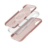 Crong Color Cover Magnetic - Etui iPhone 16 MagSafe (piaskowy róż) (CRGCOLRMIP1661PNK)