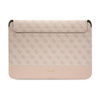 Guess 4G Stripe Metal Logo Computer Sleeve - Etui na notebooka 14" (Różowy) (GUCS14PS4SGP)
