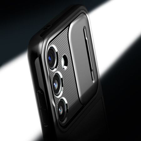 Spigen Optik Armor - Etui do Samsung Galaxy S24 (Czarny) (ACS07363)