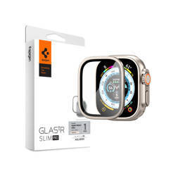 Spigen Glas.TR Slim Pro - Szkło hartowane do Apple Watch Ultra 49 mm (Titanium) (AGL06161)