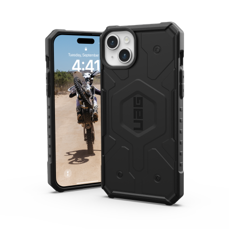 UAG Pathfinder Magsafe - obudowa ochronna do iPhone 15 Plus kompatybilna z MagSafe (black) (114311114040)