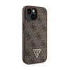 Guess Crossbody 4G Metal Logo - Etui iPhone 15 (brązowy) (GUHCP15SP4TDSCPW)