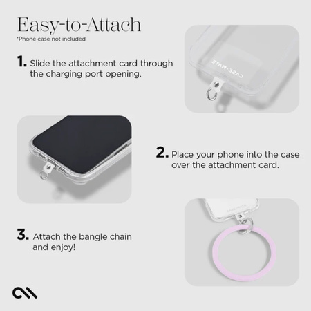 Case-Mate Phone Bangle - Bransoletka na nadgarstek do smartfona (Stardust) (CM056202-05)