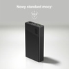 Green Cell PowerPlay20s - Power Bank 20000 mAh z szybkim ładowaniem USB-A QuickCharge 3.0 oraz 2x USB-C Power Delivery 22.5W (czarny) (PBGC03S)