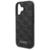 Karl Lagerfeld Hot Stamp MagSafe - Etui iPhone 16 Plus (czarny) (KLHMP16MPKHPORPK)