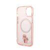 Karl Lagerfeld IML NFT Karl & Choupette MagSafe - Etui iPhone 14 (różowy) (KLHMP14SHNKCIP)
