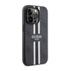 Guess 4G Printed Stripes MagSafe - Etui iPhone 14 Pro Max (Czarny) (GUHMP14XP4RPSK)